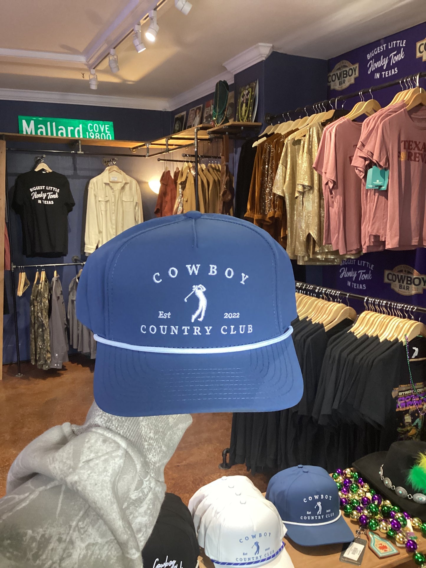 COWBOY COUNTRY CLUB CAP
