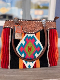 Western Saddle Blanket Tote