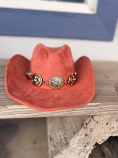 FASHION COWBOY HAT W BAND