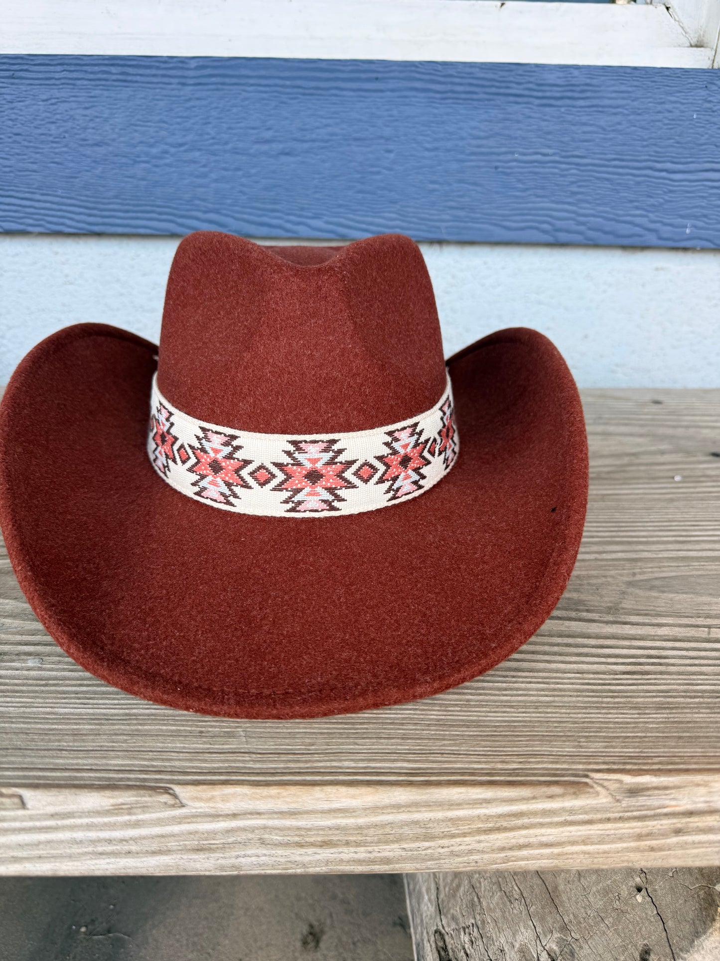 FASHION COWBOY HAT W BAND