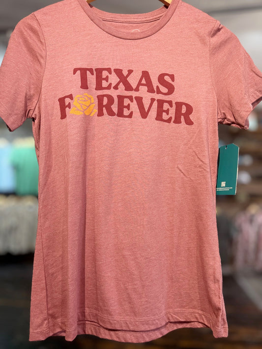 Texas Forever - Yellow Rose Graphic Tee