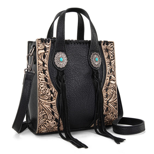 Trinity Ranch Concho Collection Mini Tote/Crossbody