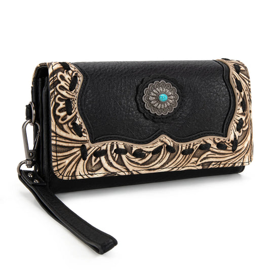 Trinity Ranch Concho Collection Wallet