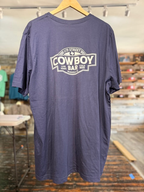 11th Street Cowboy Bar Logo Tee
