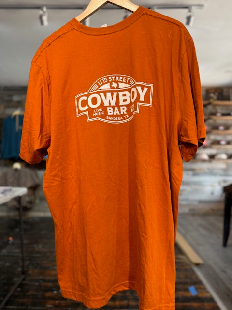 11th Street Cowboy Bar Logo Tee