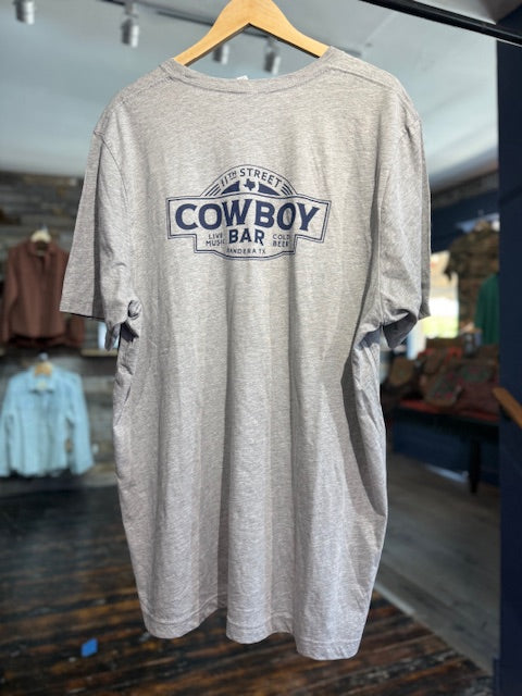 11th Street Cowboy Bar Logo Tee