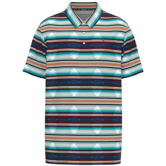 Drive Stripe Aztec Polo