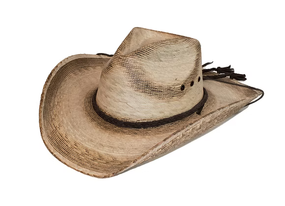 Delta -6 3/4 John Wayne Torched & Rolled Verde Palm