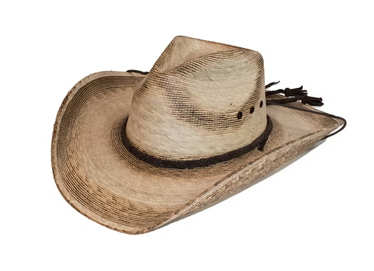Delta -6 3/4 John Wayne Torched & Rolled Verde Palm