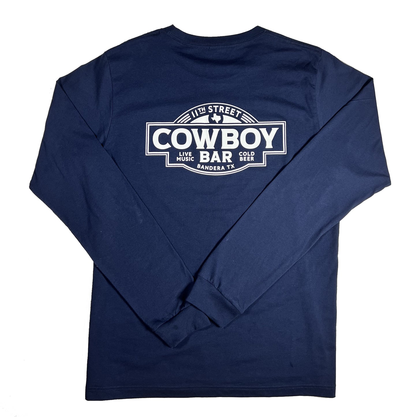 11th Street Cowboy Bar Logo Long Sleeve Shirt