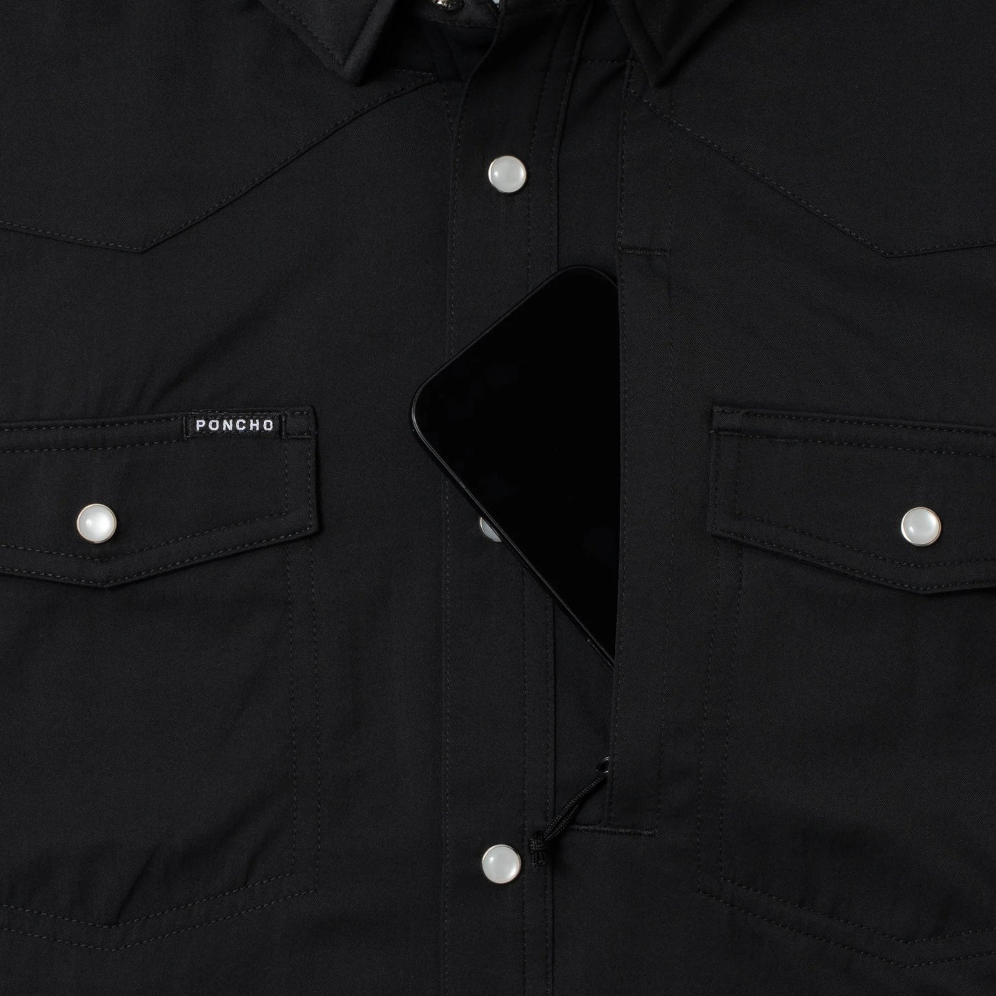 Poncho Western Long Sleeve