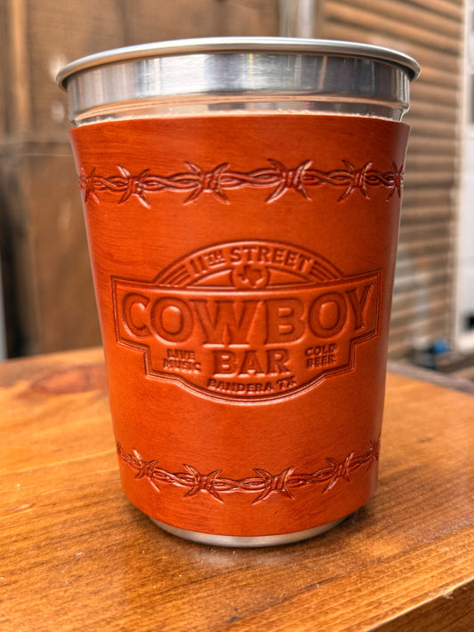 Leather Cup Koozie