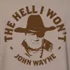John Wayne Taupe Short Sleeve T-Shirt