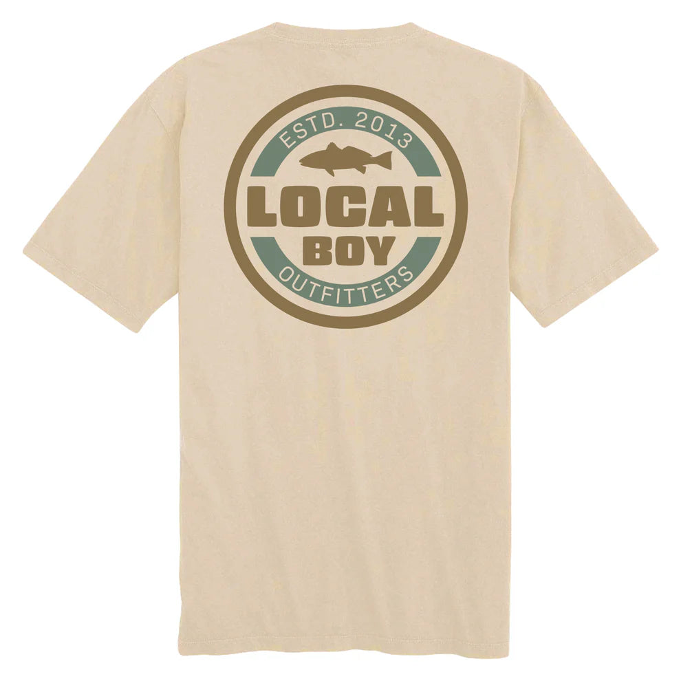 Classic Red SS Tee- Sil  Local Boy