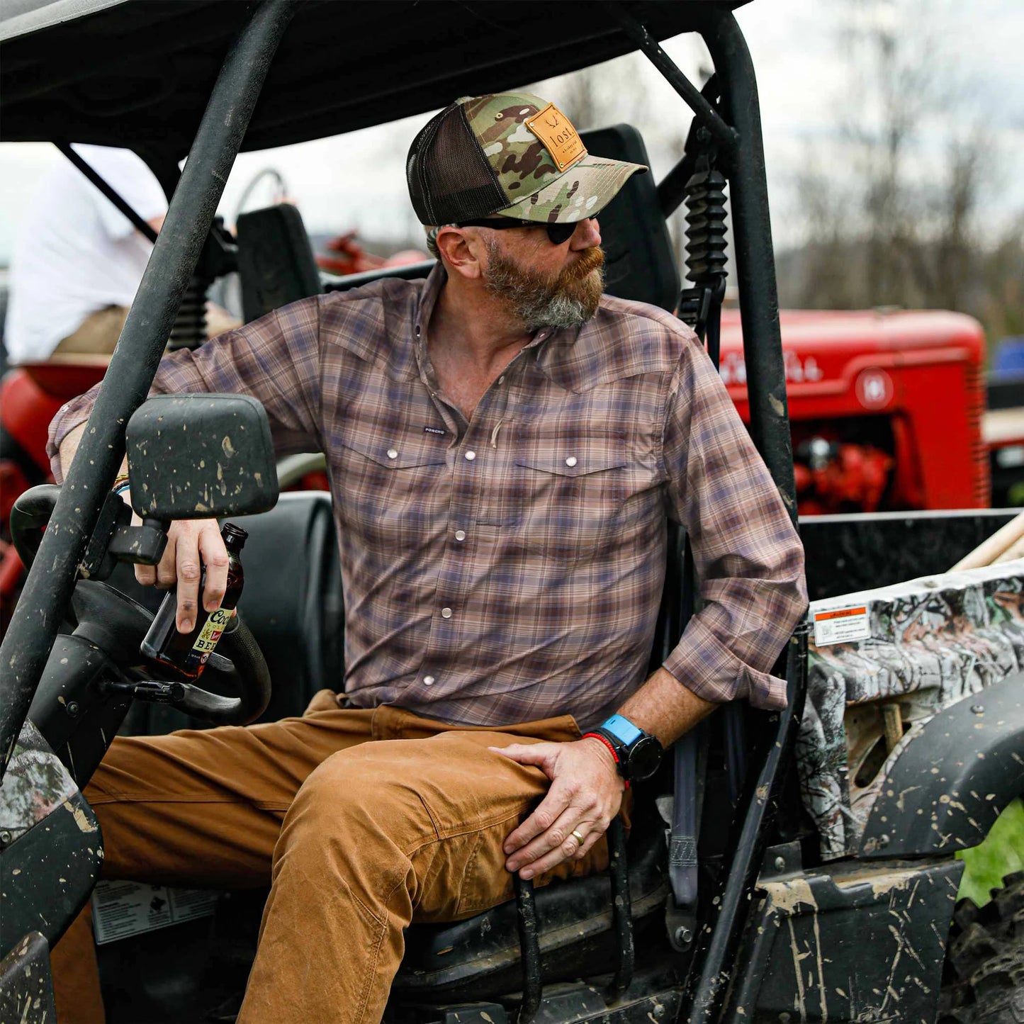 Poncho Western Long Sleeve