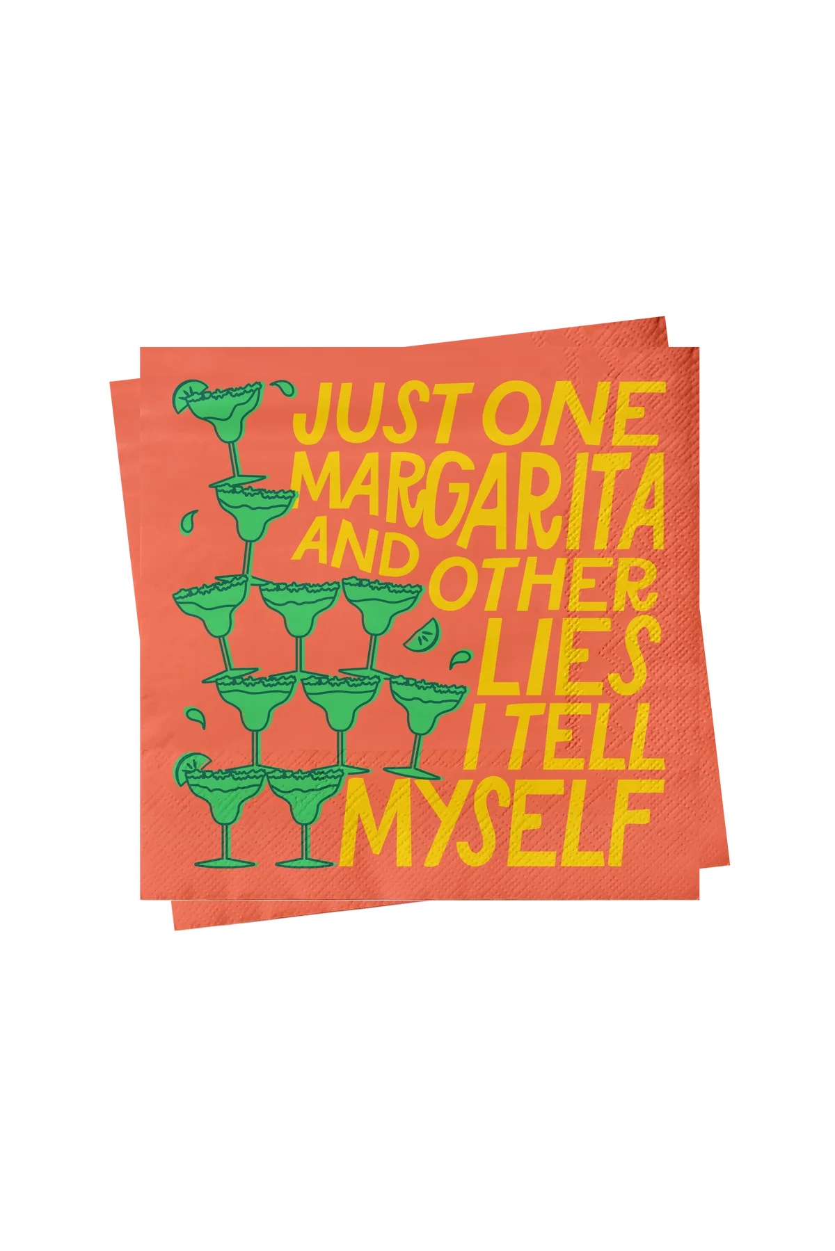 El Arroyo Cocktail Napkins- One Marg/Lies I Tell