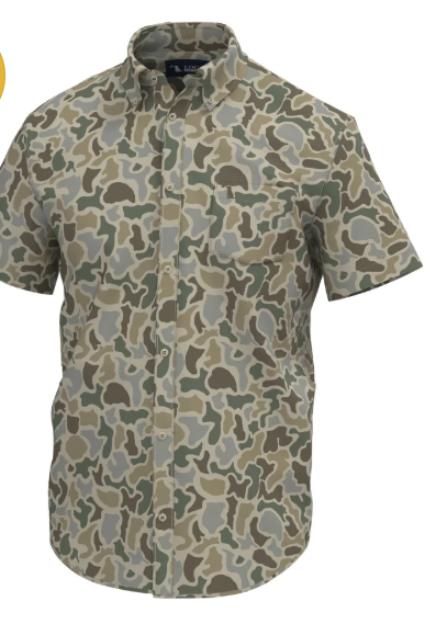 Lowcountry  Button Down Localflage Sand