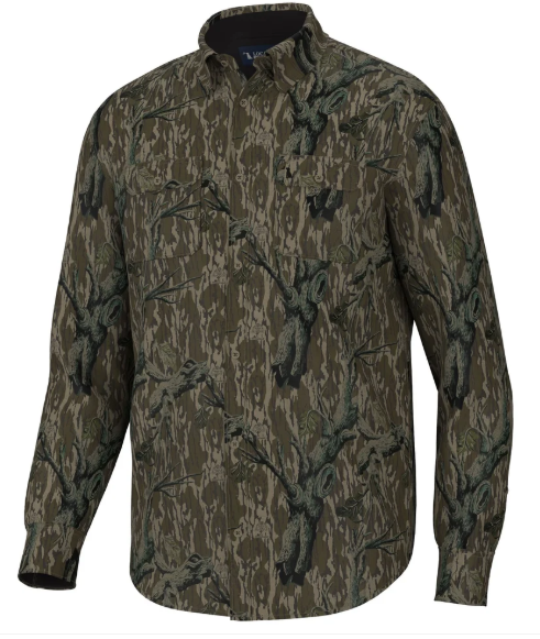 Camo Button Up