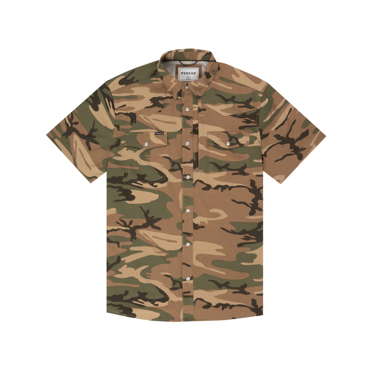 Poncho Western Short Sleeve