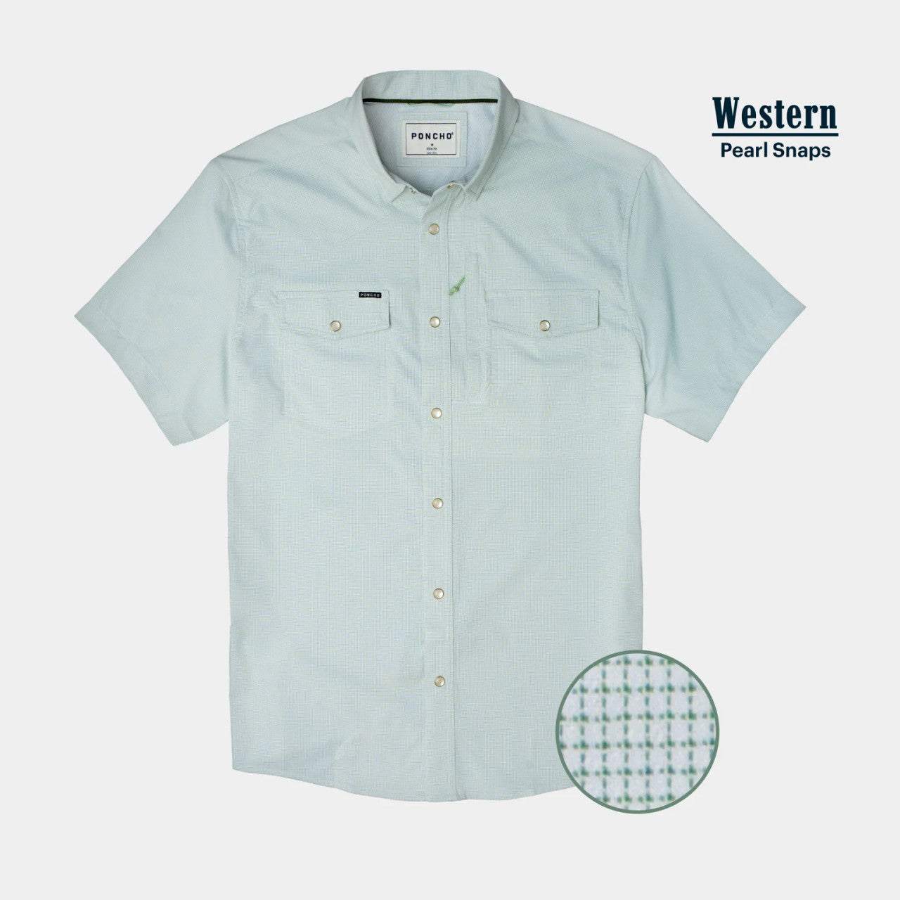 Poncho Western Short Sleeve