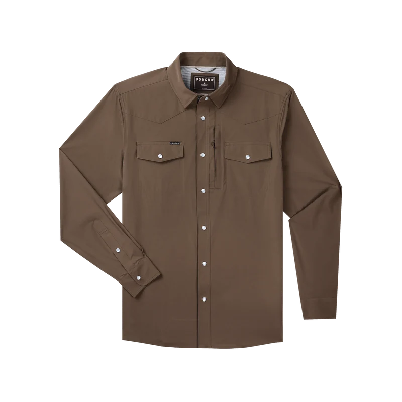 Poncho Western Long Sleeve