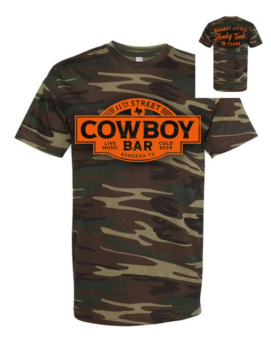 Short Sleeve Biggest Little Honky-Tonk  Logo