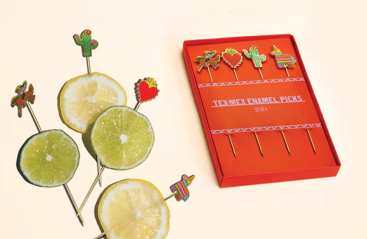 El Arroyo Tex-Mex Enamel Picks