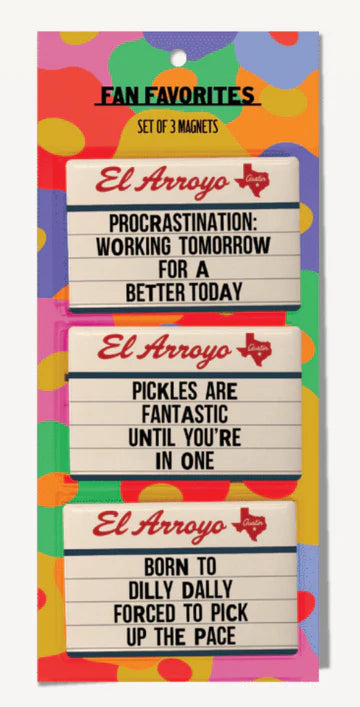 El Arroyo Fan Favorites Magnet Set